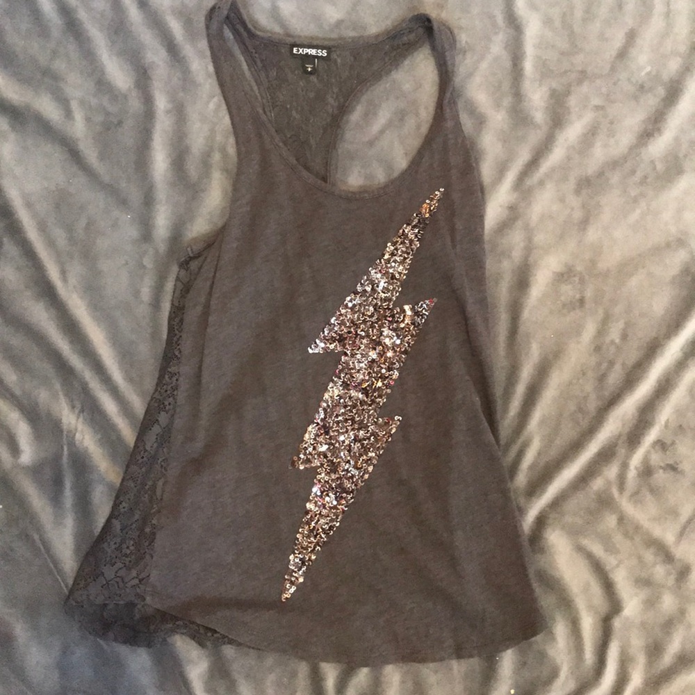 Express racer back tank